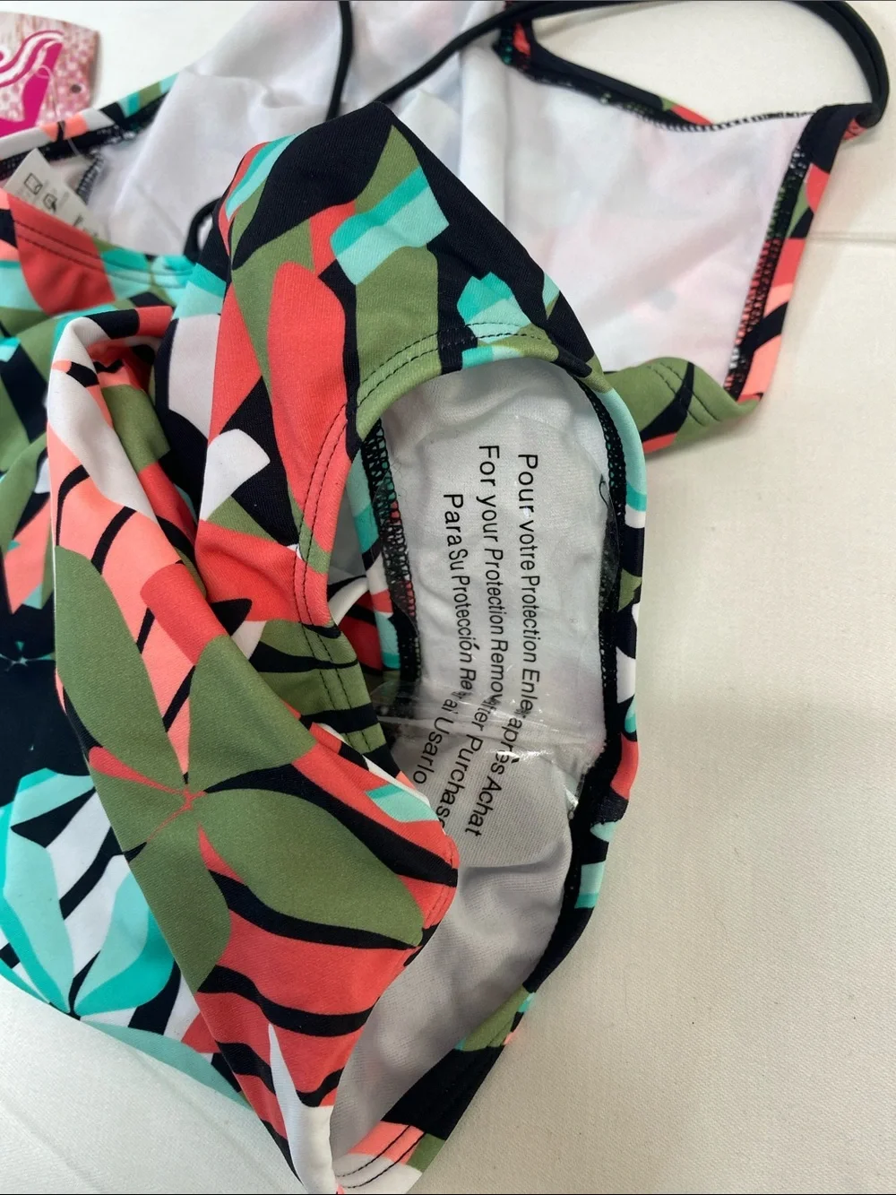 Kanu Surf Girls' Daisy Beach Sport 1-Piece Swimsuit in Rowan Green Size 12